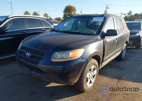 2009 Hyundai Santa Fe Gls из США, поврежденный, VIN 5NMSG13D09H269735